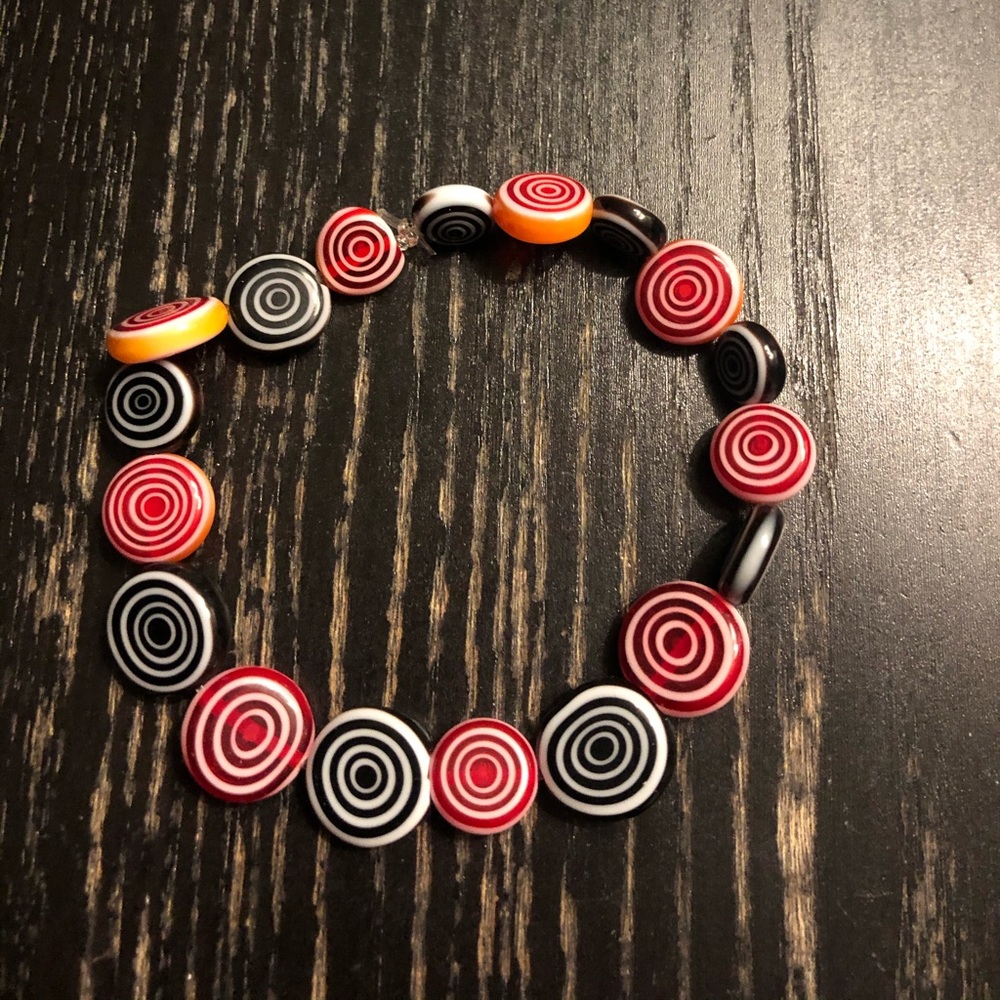 Red & black women bracelet